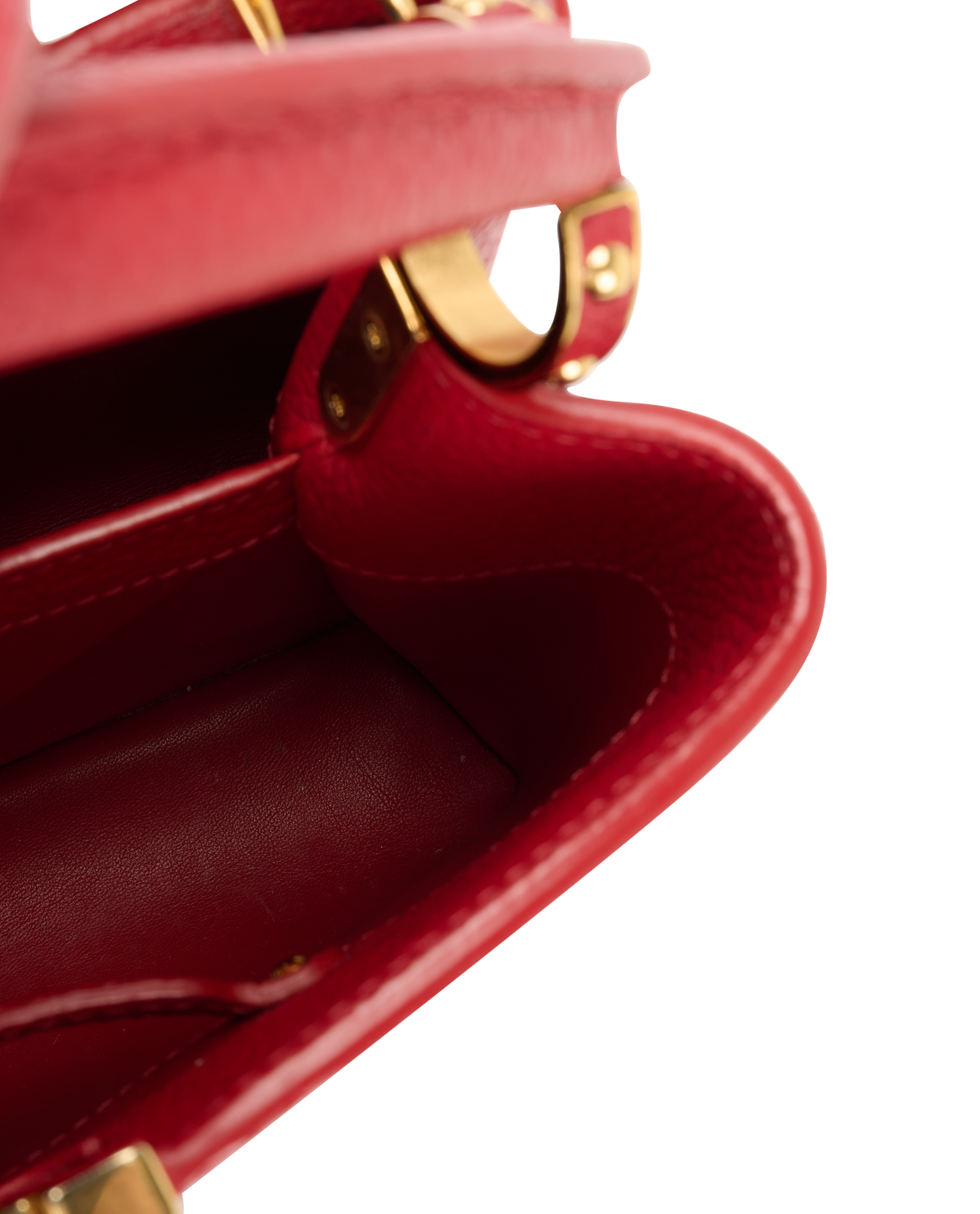 Capucines BB, &pound;1,800, Handbags, Red, Leather, Other view